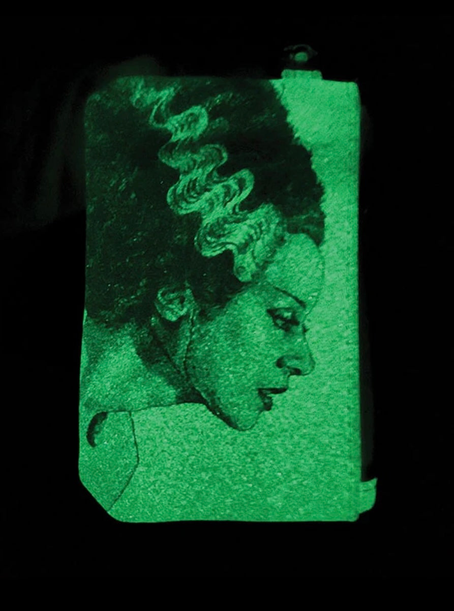 Bride and Frankenstein Duo Wristlet