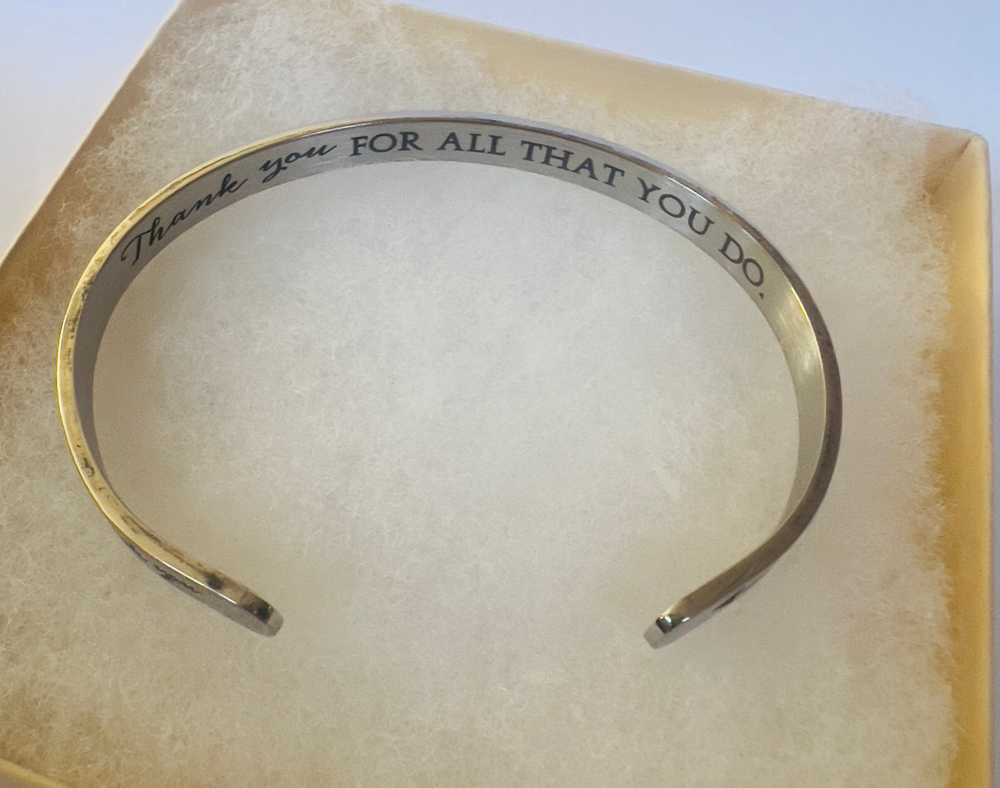 Inspirational Cuff Bracelets