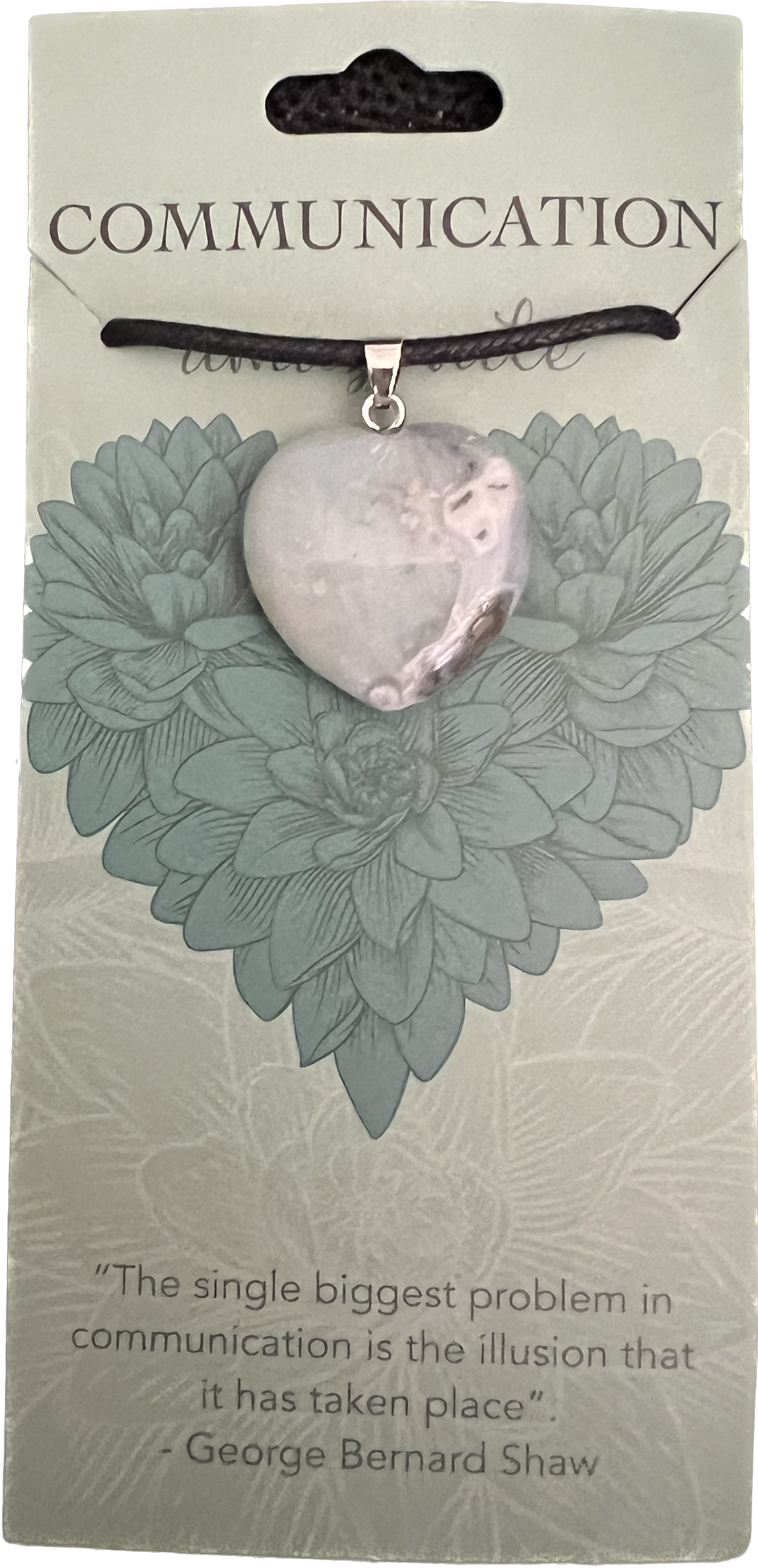 Heart Shape Gemstone Necklace